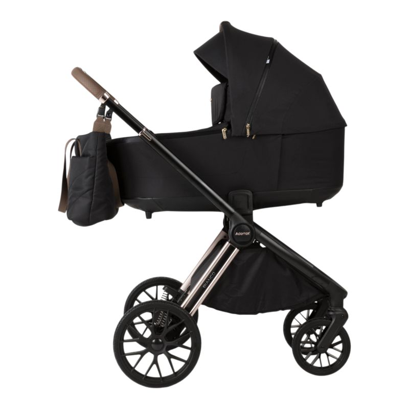 Коляска 2 в 1 Adamex Bianco Champange Carbon