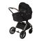 Коляска 2 в 1 Adamex Bianco Champange Carbon
