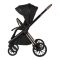 Коляска 2 в 1 Adamex Bianco Champange Carbon
