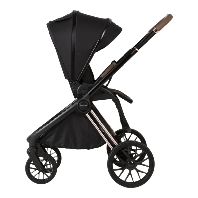 Коляска 2 в 1 Adamex Bianco Champange Carbon