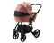 Коляска 2 в 1 Adamex Bibione  Flowers баклажан №2