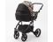 Коляска 2 в 1 Adamex Bibione Flowers (черный)