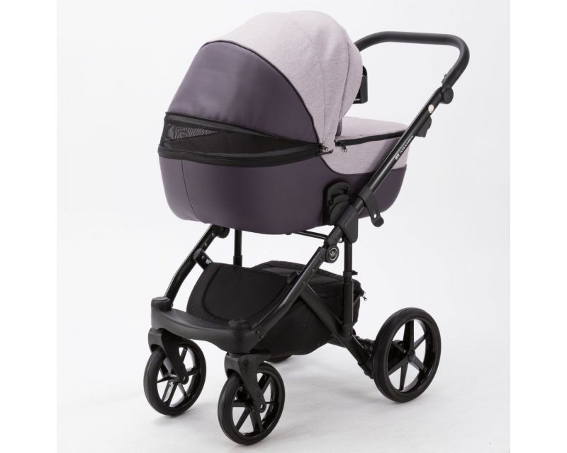 Коляска 2 в 1 Adamex Bibione PS-13 Lux (баклажан)