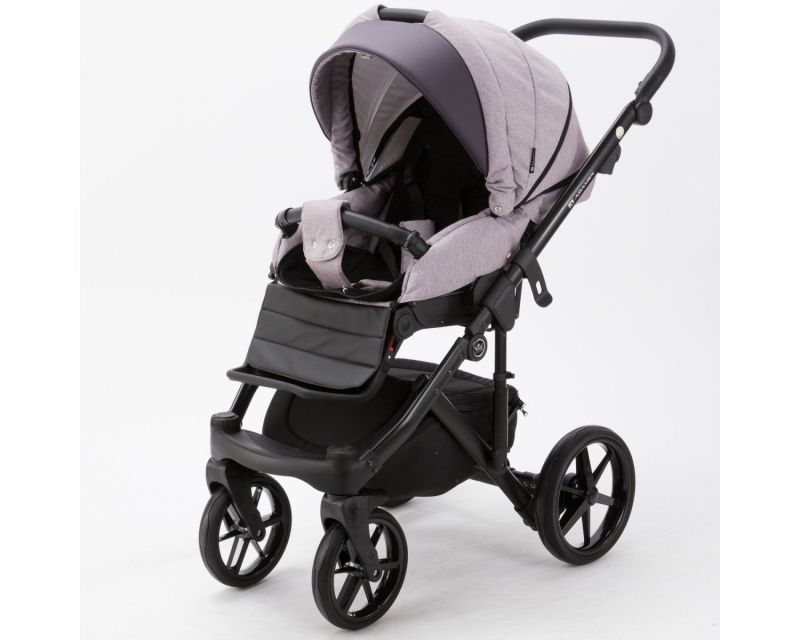 Коляска 2 в 1 Adamex Bibione PS-13 Lux (баклажан)