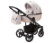 Коляска 2 в 1 Adamex Bibione  PS-45  Tip (серебро)