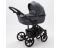Коляска 2 в 1 Adamex Bibione TKB-1  Lux (графит)