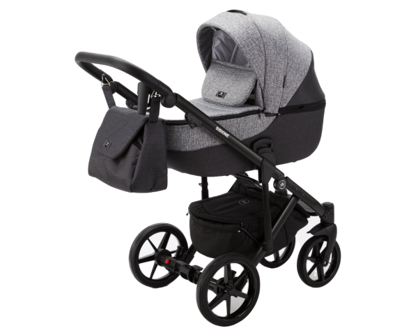 Коляска 2 в 1 Adamex Bibione TSB-4 Lux (бежева)