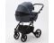 Коляска 2 в 1 Adamex Bibione TKB-2  Lux (серый)
