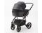 Коляска 2 в 1 Adamex Bibione  PS-01  Tip (черный)