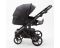 Коляска 2 в 1 Adamex Bibione  PS-01  Tip (черный)