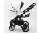 Коляска 2 в 1 Adamex Bibione  SD-01  (белый+черный)