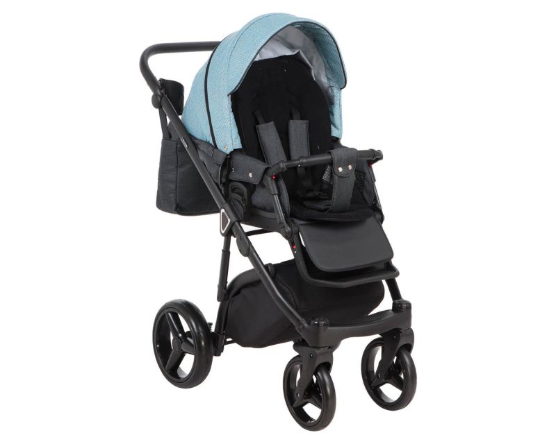 Коляска 2 в 1 Adamex Cortina CT-105 бирюза