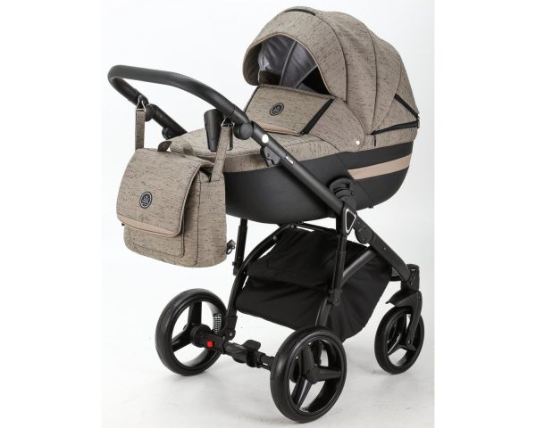 Коляска 2 в 1 Adamex Cortina CT-209 кофе