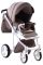Коляска 2 в 1 Adamex Luciano jeans Q213 капучино (узор)