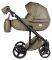 Коляска 2 в 1 Adamex Luciano кожа 100% Q106 хаки