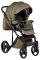 Коляска 2 в 1 Adamex Luciano кожа 100% Q106 хаки