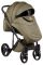 Коляска 2 в 1 Adamex Luciano кожа 100% Q106 хаки