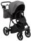 Коляска 2 в 1 Adamex Porto ECO кожа 100% SA-4 темно-серый