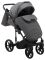 Коляска 2 в 1 Adamex Porto Light ECO кожа 100% SA-4 темно-серый