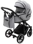 Коляска 2 в 1 Adamex Porto Light LUX TK-56 серый
