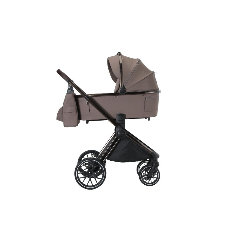 Коляска 2 в 1 Adamex Spark Chocolate Fango