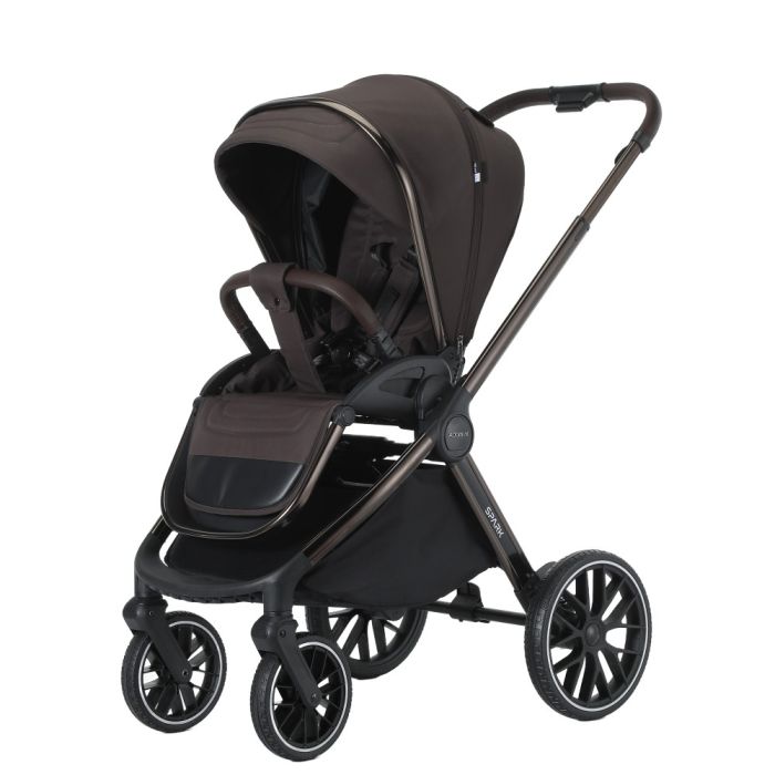 Коляска 2 в 1 Adamex Spark 13 Chocolate Brown