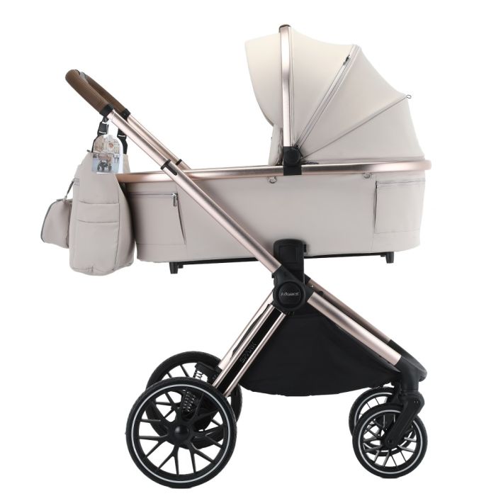Коляска 2 в 1 Adamex Spark 9 Champagne Beige