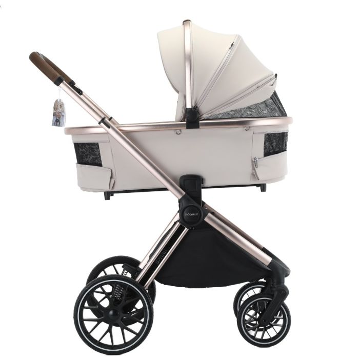 Коляска 2 в 1 Adamex Spark 9 Champagne Beige