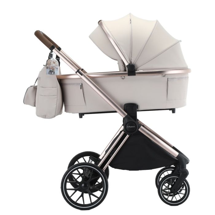 Коляска 2 в 1 Adamex Spark 9 Champagne Beige