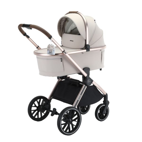 Коляска 2 в 1 Adamex Spark 9 Champagne Beige