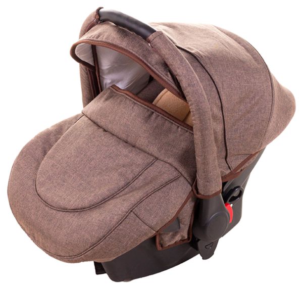 Автокрісло Adamex Carlo Len шоколад