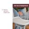 Стульчик для кормления Chicco Polly Zest 3 в 1 Moon Grey