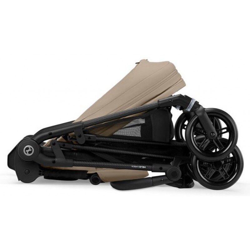 Прогулочная коляска Cybex Melio Carbon Almond Beige