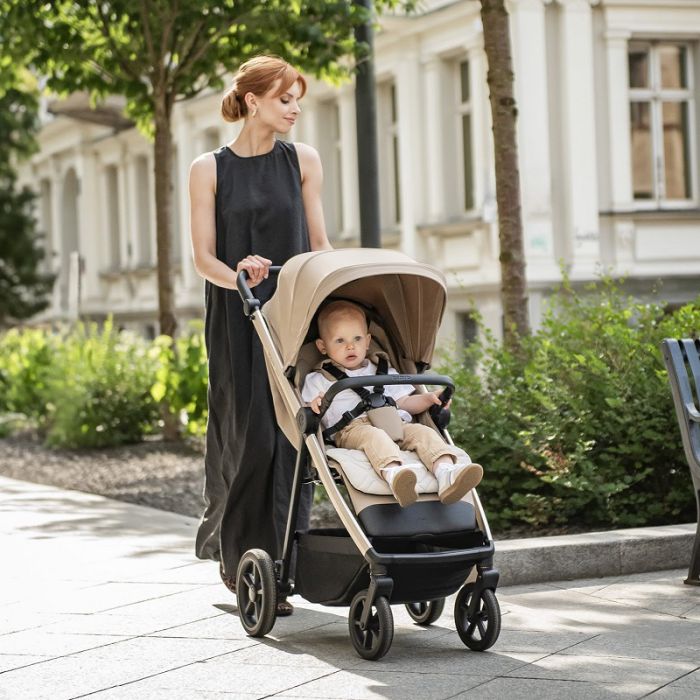 Коляска прогулочная Espiro Pearl 09 Champagne Pearl