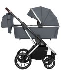Коляска 2 в 1 CARRELLO Aurora CRL-6505 Iron Grey +дождевик /1/