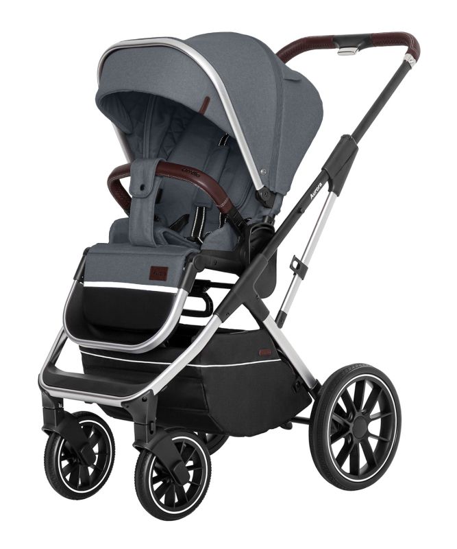 Коляска 2 в 1 CARRELLO Aurora CRL-6505 Iron Grey +дождевик /1/
