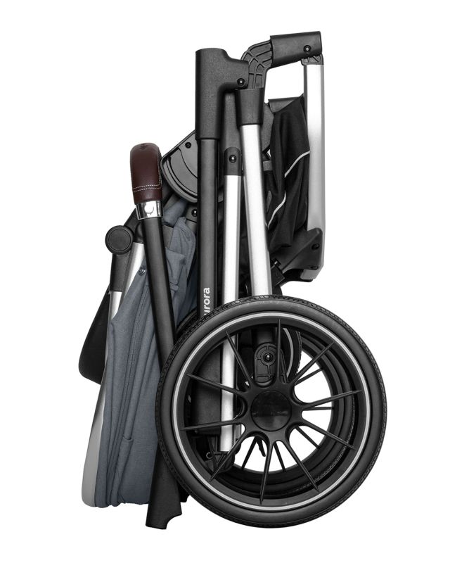 Коляска 2 в 1 CARRELLO Aurora CRL-6505 Silver Grey +дождевик /1/