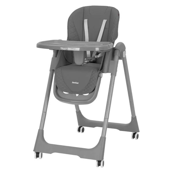Стульчик для кормления TILLY Junior T-671 Dark Grey Стульчик для кормления TILLY Junior T-671 Dark Grey