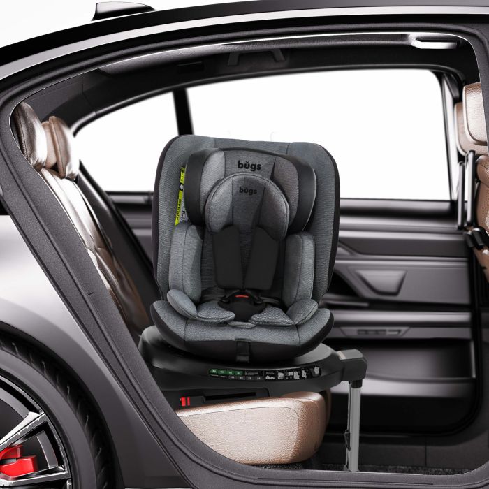 Автокресло Bugs Aera 360 Iron Grey