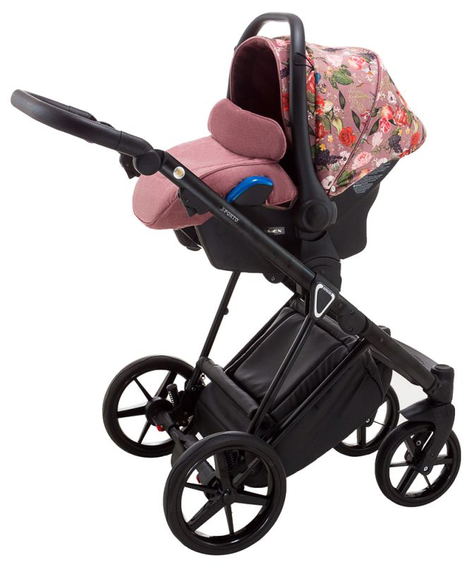 Автокрісло Adamex Kite Flowers FL2 рожевий (квіти)