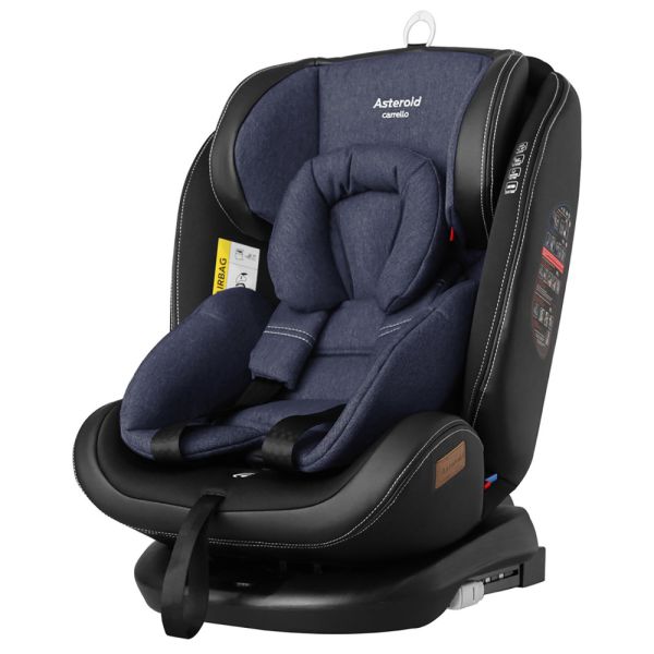 Автокрісло CARRELLO Asteroid CRL-12801 Denim Blue 0+1+2+3 ISOFIX з поворотом