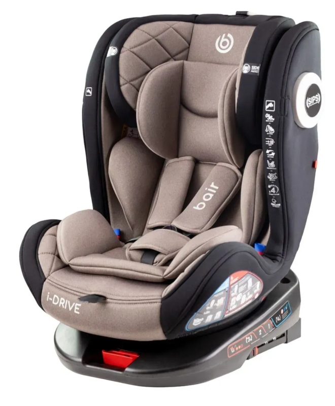 Автокресло Bair i-Drive 360 Isofix BG-03 Greige