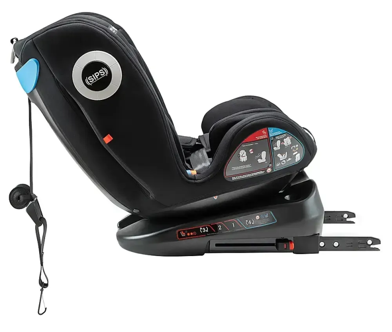 Автокресло Bair i-Drive 360 Isofix TB-01 Total Black