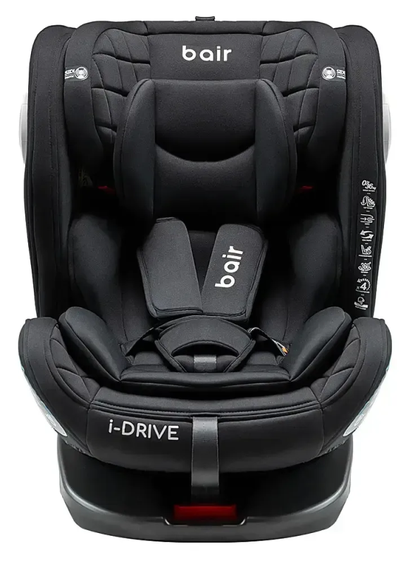 Автокресло Bair i-Drive 360 Isofix TB-01 Total Black