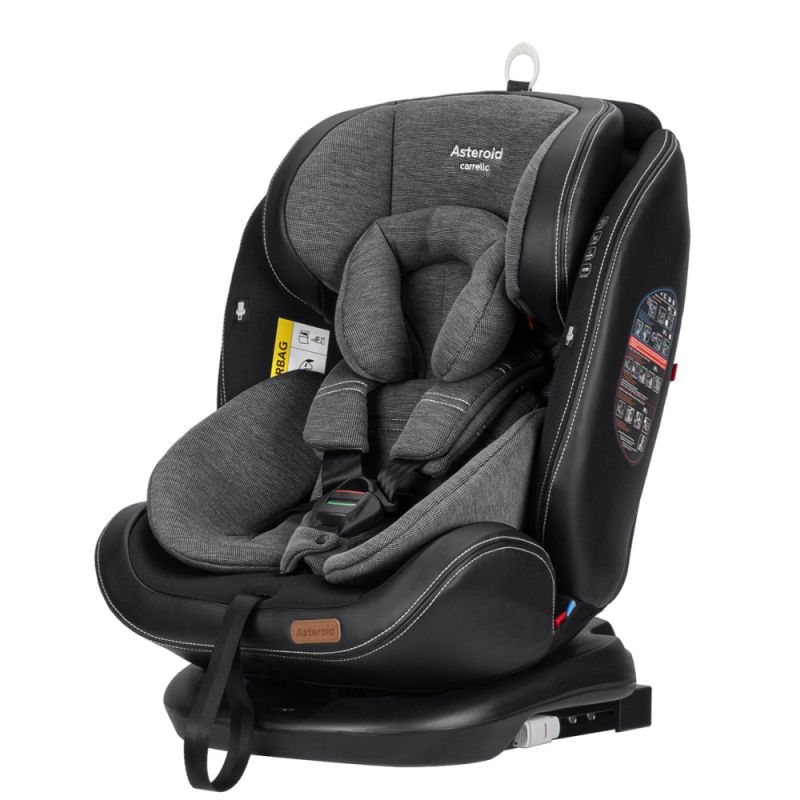 Автокресло CARRELLO Asteroid CRL-12801/2 Magnet Gray 0+1/2/3 ISOFIX с поворотом