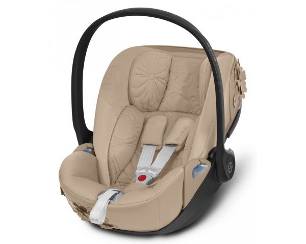 Автокрісло Cybex Cloud Z i-Size Simply Flowers Nude Beige