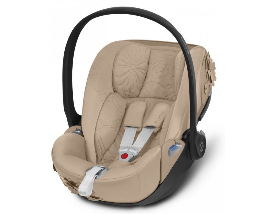 Автокрісло Cybex Cloud Z i-Size Simply Flowers Nude Beige