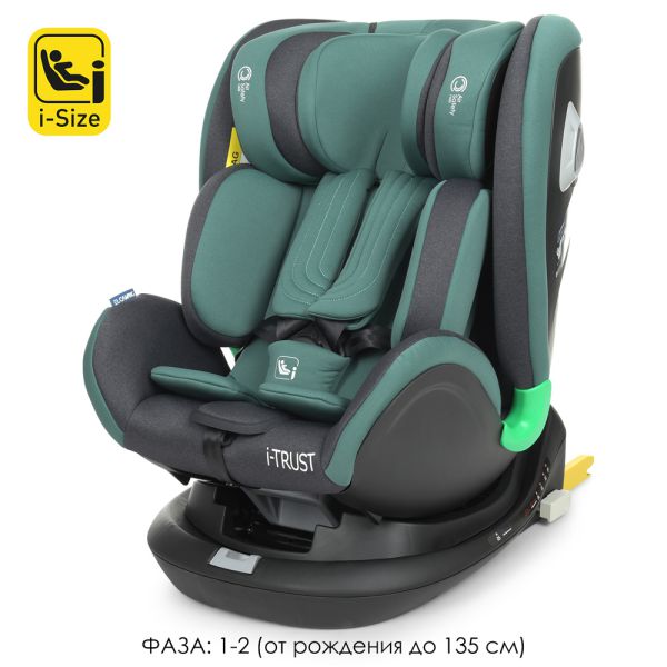 Автокрісло El Camino ME 1081-B i-TRUST Hunter Green Автокрісло El Camino ME 1081-B i-TRUST Hunter Green
