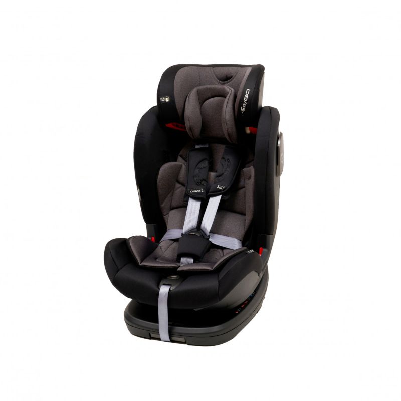 Автокресло EasyGo Convert izofix (13 черный)