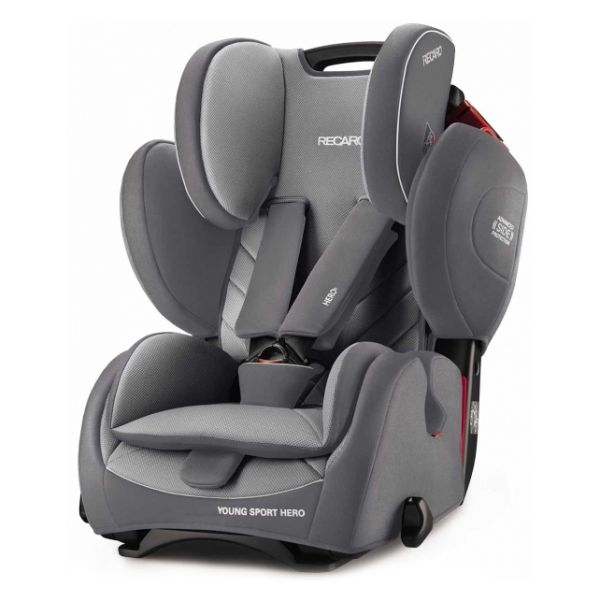 Автокресло RECARO Young Sport Hero (Aluminium Grey) Автокресло RECARO Young Sport Hero (Aluminium Grey)
